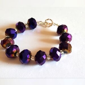 Hand Made Purple Bracelet